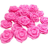 100 Sabonetes Mini Rosa Flor Média Lembrancinhas Casamento