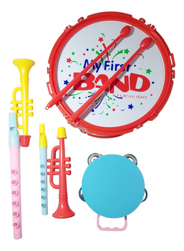 Set 8 Instrumentos De Juguetes Para Niños Niñas