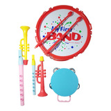 Set 8 Instrumentos De Juguetes Para Niños Niñas