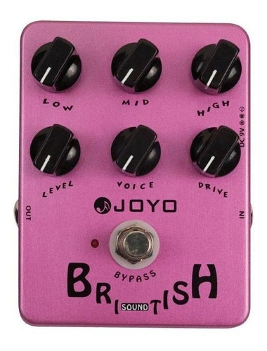 Pedal Joyo British Sound Amp Simulator - Serie Vintage