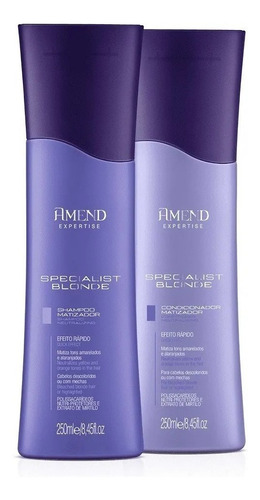 Kit Shampoo + Condicionador Amend Specialist Blonde 