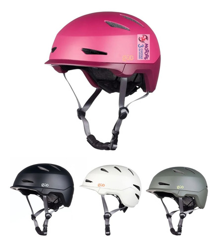 Jm Nuñez Casco Bicicleta Gud Original Urban Block 2.0