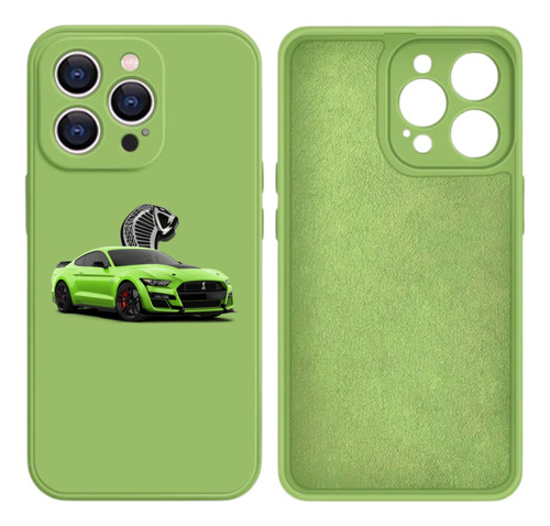 Carcasa Mustang Premium Para iPhone Todos Los Modelos