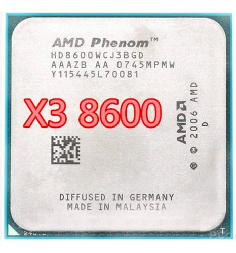 Amd Phenom X3 8600 3 Núcleos Am2+