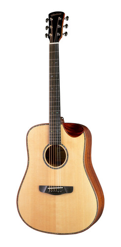 Guitarra Woodsoul Artemis Eq Klt Tapa Sólida Abeto