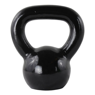 Pesa Rusa \u002F Kettlebell 6 Kilos Fire Sports Color Negro | Envío gratis