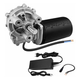 Motor Motoredutor 12v Dc 60 Rpm 60rpm + Fonte 12v 10a