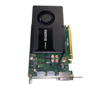 Placa De Vídeo 2gb Gddr5 Nvidia Quadro K2000 Semi Nova