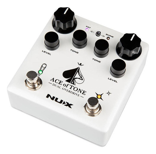 Pedal Guitarra Nux Ndo-5 Ace Of Tone Dual Overdrive
