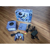 Nintendo Gamecube + Game Boy Player Completo Três Cores Disponíveis  Desbloqueado