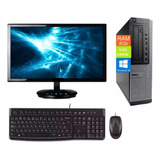 Cpu Dell Optiplex Core I5 8gb Ssd240gb Monitor 19'' Completo