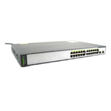 Switch Layer 3 Cisco Catalyst 3750 V2 24puertos 10/100mbps