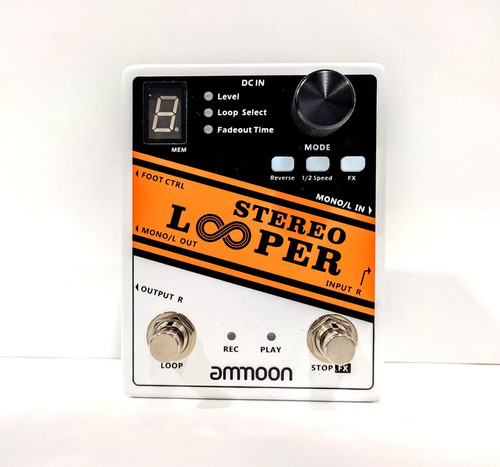 Pedal Ammoon Loop Stereo Looper