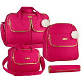 Kit Bolsa Maternidade Com Mochila Menina/menino Cor Pink