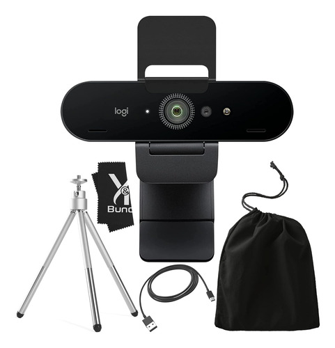 Webcam Logitech Brio , 4k Hd , 13 Mpx , Usb , Con Micrófono