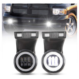 Ram Led Fog Lights With Daytime Running Lights Set,1 Pair Cl