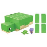 Transforming Turtle Hideout Minecraft Mattel Transformable