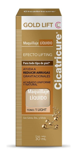 Cicatricure Gold Lift Maquillaje Tono 1 Light 30ml