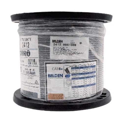 Belden Bobina 305m Cable Utp Cat6 Ibdn Gigaflex Awg23 Gris