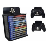 Duo De Estilo: Suporte De Parede Para Ps3/4 - Organização