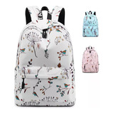 Mochila Pequena Para Estudantes Fresh Art E Caderno