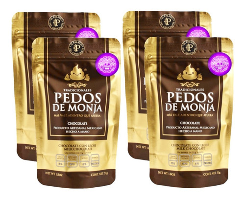 Pedos De Monja Trufas De Chocolate | Pack 4 Piezas