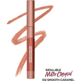 Labial L'oreal Infallible Matte Lip Crayon (ver Tonos) Color 512 Smooth Caramel