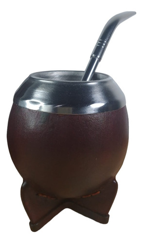 Mate Torpedo Calabaza Con Bombilla