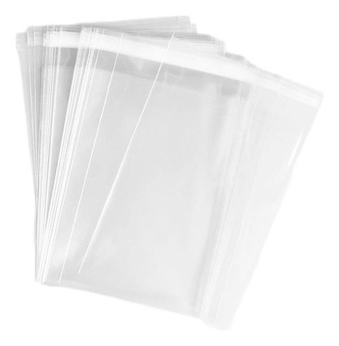 100 Pcs 8 7/16 X 12 1/4 Clear Resealable Cello/bolsas D