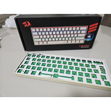 Teclado Redragon Lakshmi Sem Switchs E Keycaps, Com Tape Mod