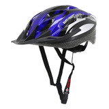 Casco De Bicicleta Deporte Alpine Skate Liviano Con Ajuste Color Azul 14123 Talle 54-61cm