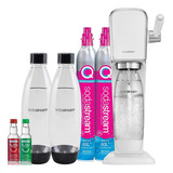 Paquete Para Hacer Agua Con Gas Sodastream Cn Co2 Y Botellas