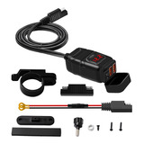 Cargador Teléfono Usb Para Motocicleta 12v A Prueba Agua