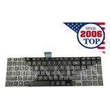 New Us Keyboard Without Backlit For Toshiba Satellite C8 Aab
