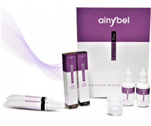 Kit Tinte De Pestañas Y Cejas Ainybel Dermik Profesional