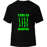 Camiseta Type 0 Negative Rock Metal Tv Tienda Urbanoz