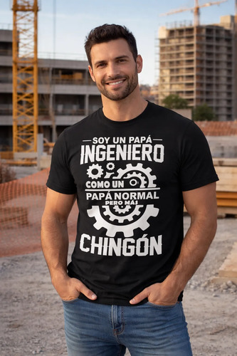 Playera Papá Ingeniero Día Del Padre | MercadoLibre