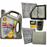 Kit 3 Filtros Honda Hrv 1.8 + Aceite Shell Helix Ultra 5w30