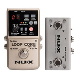 Nux Loop Core Deluxe Pedal Looper True By Pass