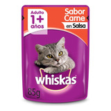 Whiskas Sobrecitos Pouch 85g Gato 13und Carne O Sardinas