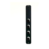 Perchero Puerta Vertical Metalico 4 Ganchos