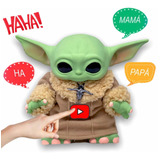 Muñeco Yoda Bebé Grogu Con Sonido The Mandalorian Star Wars