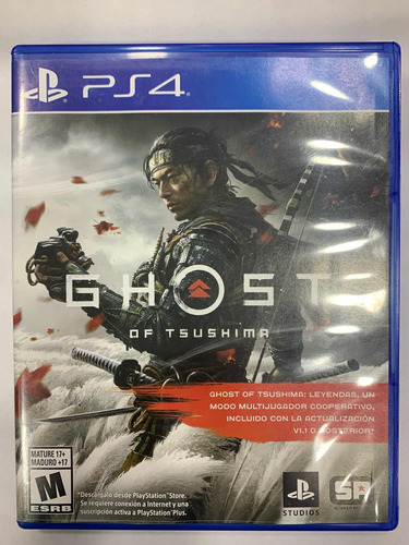 Ghost Of Tsushima Ps4 Usado Físico Orangegame Castelar