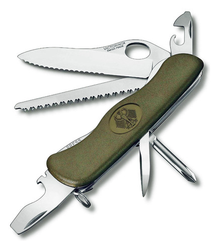 Navaja Suiza Original Victorinox Del Ejercito Aleman 0.8461m