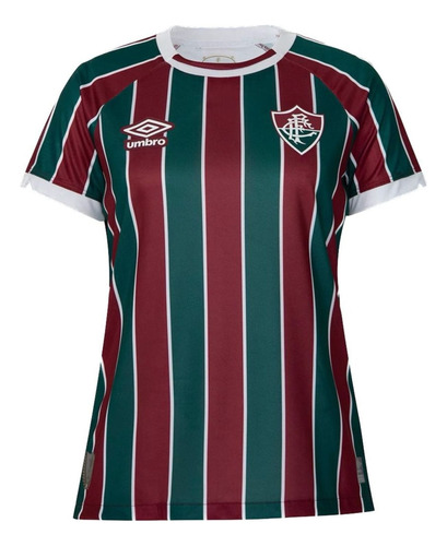 Camisa Feminina Umbro Fluminense Oficial 1 2023 (torcedora)
