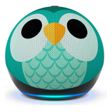 Caixa De Som Inteligente Amazon Echo Dot Kids Owl Coruja