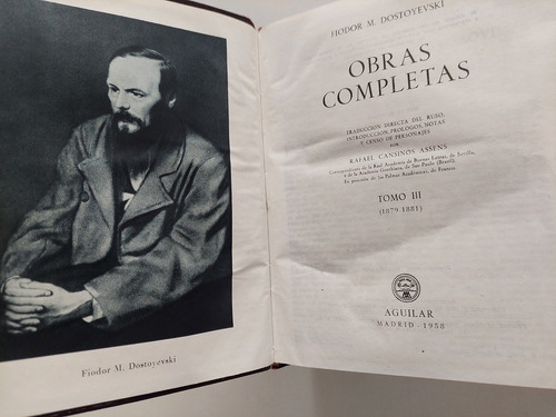 Obras Completas 1 Y 3 - Dostoyevski - Aguilar