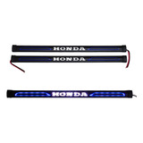 Par Luces Led Interiores Honda Azul Para Autos