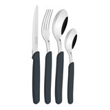 Cubiertos Tramontina Juego 24 Pzas Cocina Carmel Set Colores