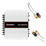 Modulo Taramps Ts 400x4 2 Ohm 400w Rms + Cabo Rca 5m